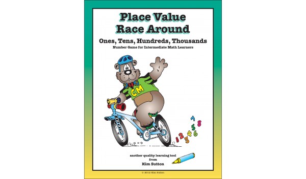 Place Value Race Around PDF - Ones, Tens, Hundreds, Thousands