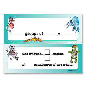 Groups Of Fraction Poster