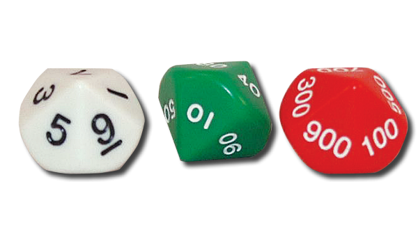 Place Value Dice (0-999)