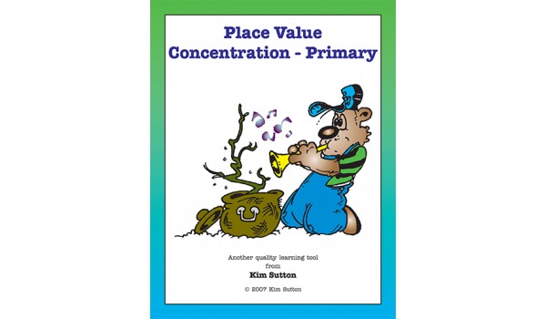 Place Value Concentration - Primary 1's and 10's PDF