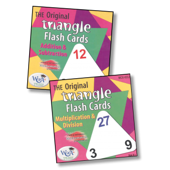 Triangle Flash Cards Sets (Addition and Subtraction)