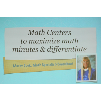 Virtual - Math Centers to Maximize Minutes & Differentiate