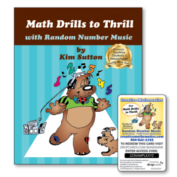 Math Drills to Thrill with Random Number Music